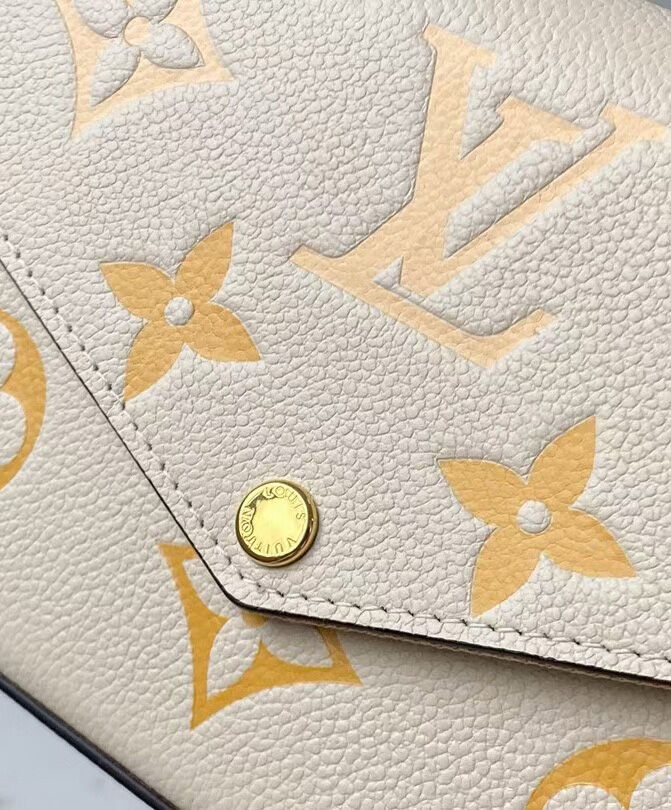 Louis Vuitton Felicie Pochette M80498 Cream